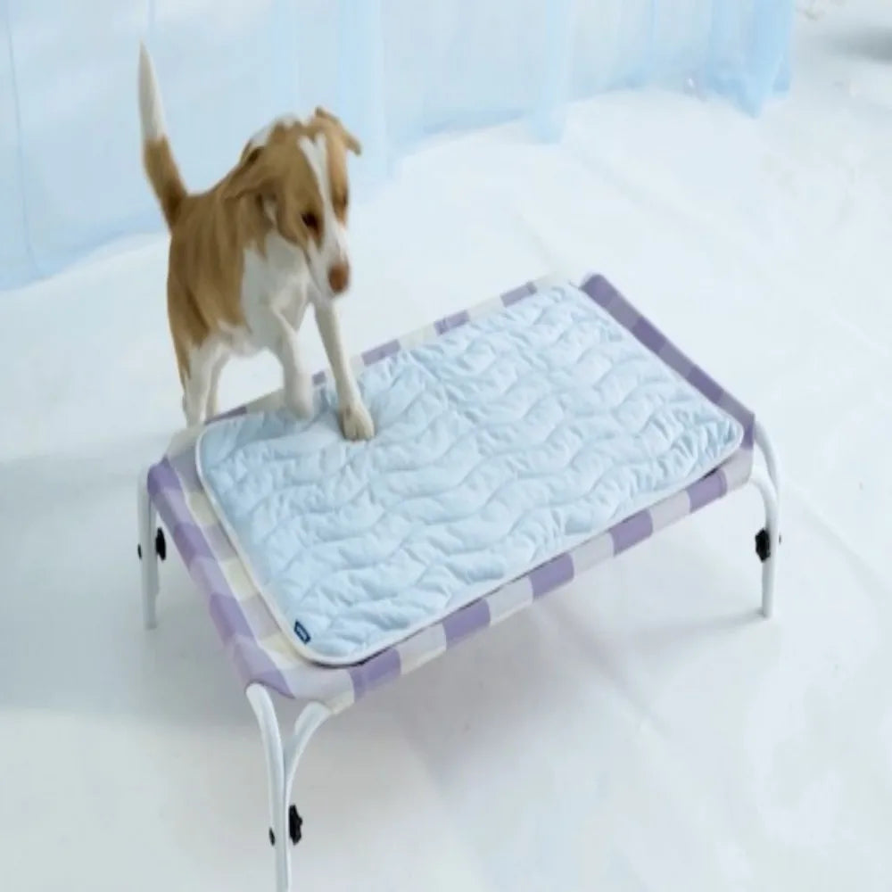 Bedsure Cooling Dog Mat With Breathable Washable Fabric