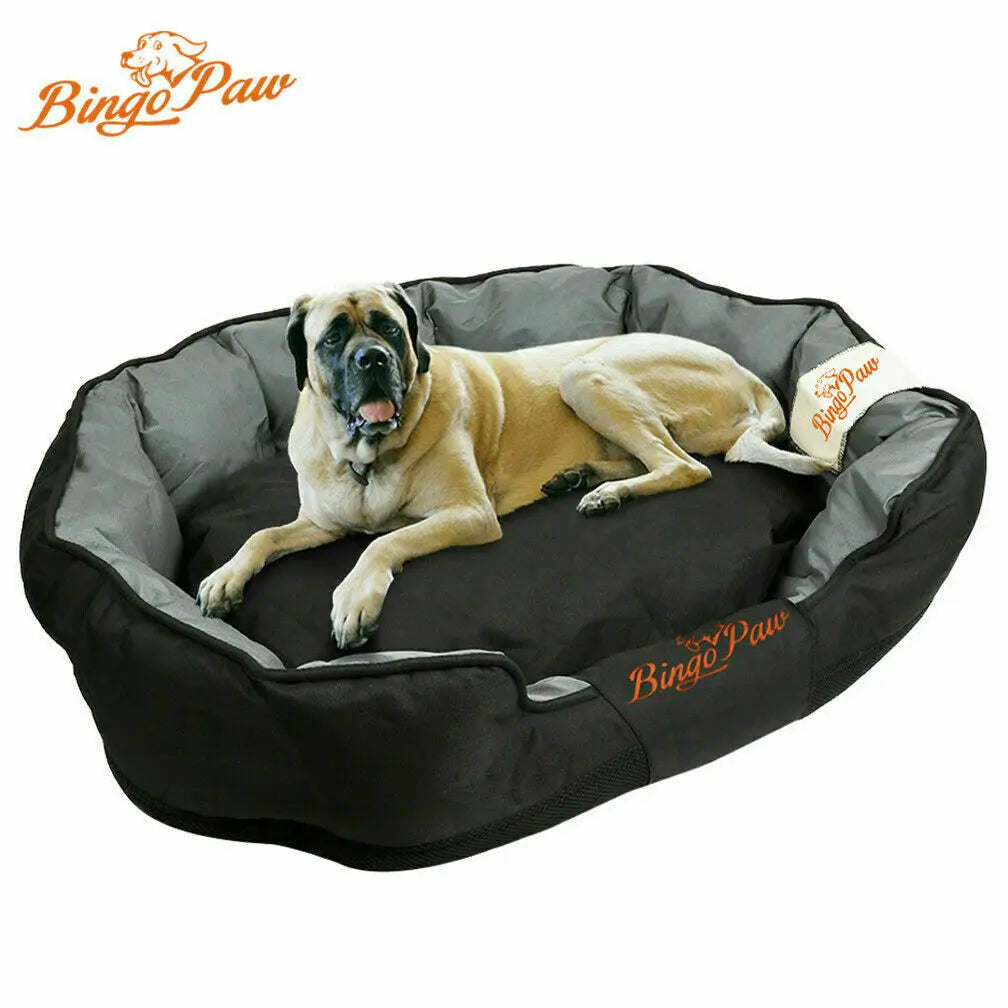 BINGOPAW Waterproof Orthopedic Pet Bed With Washable Cushion
