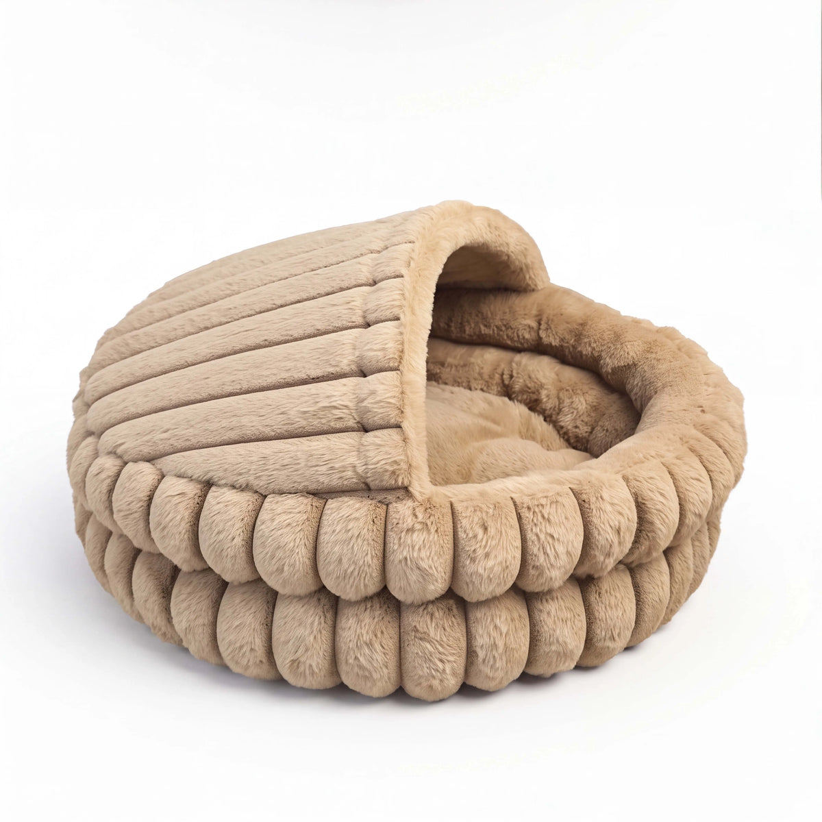 EliteZ Hooded Cat Cave Bed for a Cozy Indoor Pet Retreat