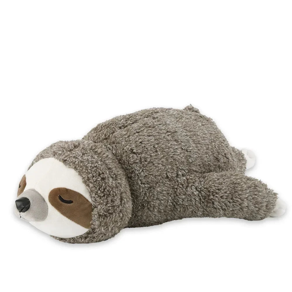 Heartbeat Puppy Sloth Plush Dog Toy for Calming Comfort