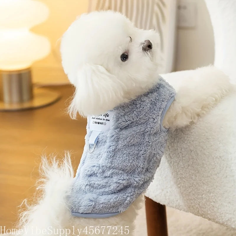 Cozy Soft Fleece Pull-On Pet Apparel for Dogs and Cats
