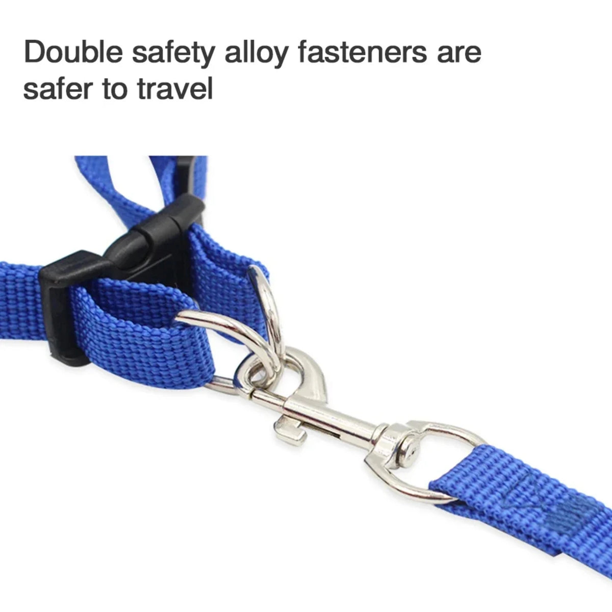 Reflective Adjustable Mesh Dog And Cat Harness Vest With Leash