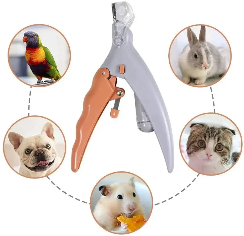 LED Pet Nail Clippers For Cats And Dogs Safety Light