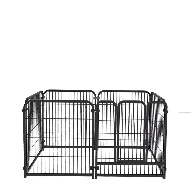 Foldable Stainless Steel Pet Playpen Fence for Dogs and Cats