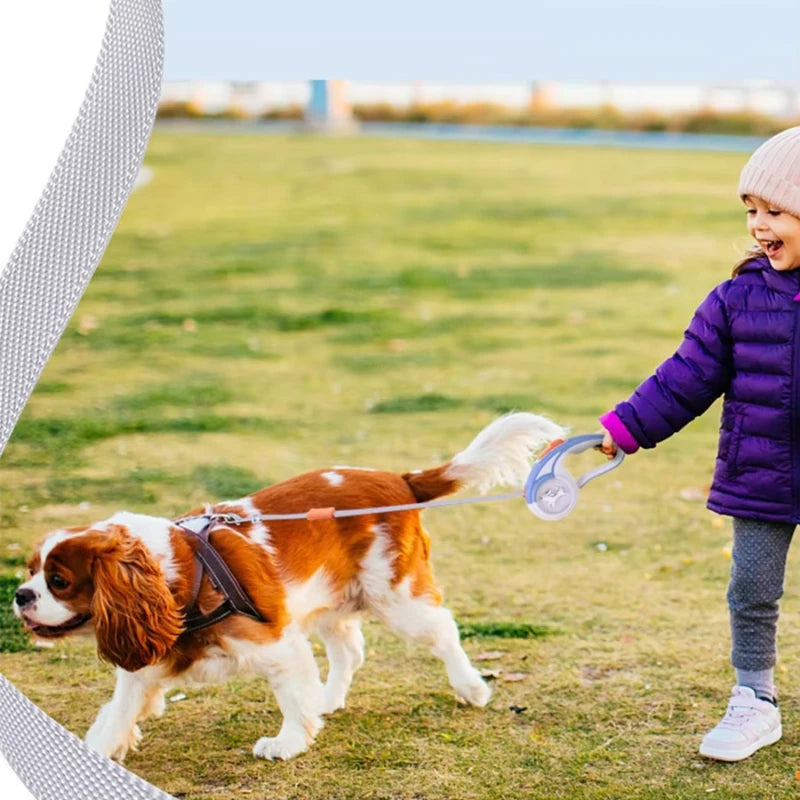 Automatic Retractable Dog Leash for Puppy Walking and Training