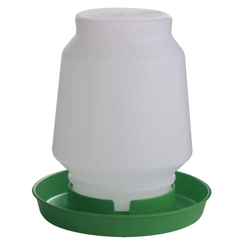Plastic Screw-On Poultry Waterer Jar With Visible Water Level