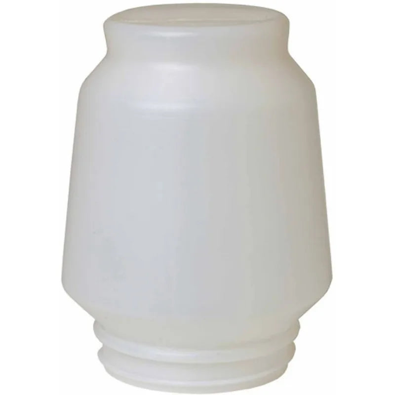 Plastic Screw-On Poultry Waterer Jar With Visible Water Level
