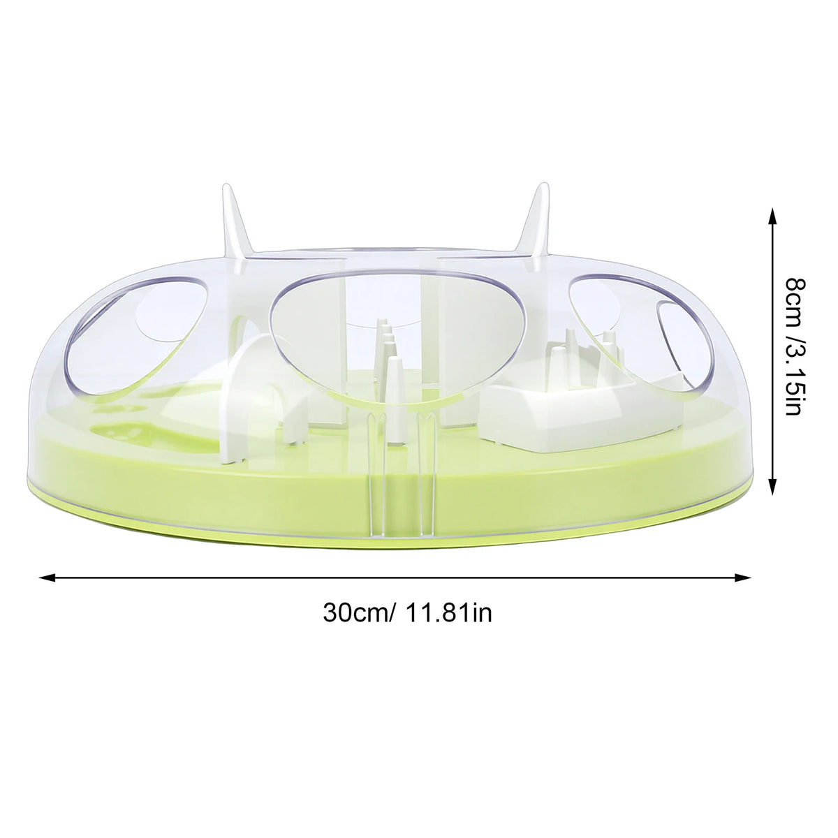 Interactive Cat Puzzle Feeder Toy for Enrichment and Exercise
