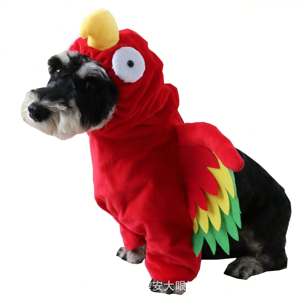 Halloween Pet Turkey Standing Costume With 3D Wings Outfit for Pets