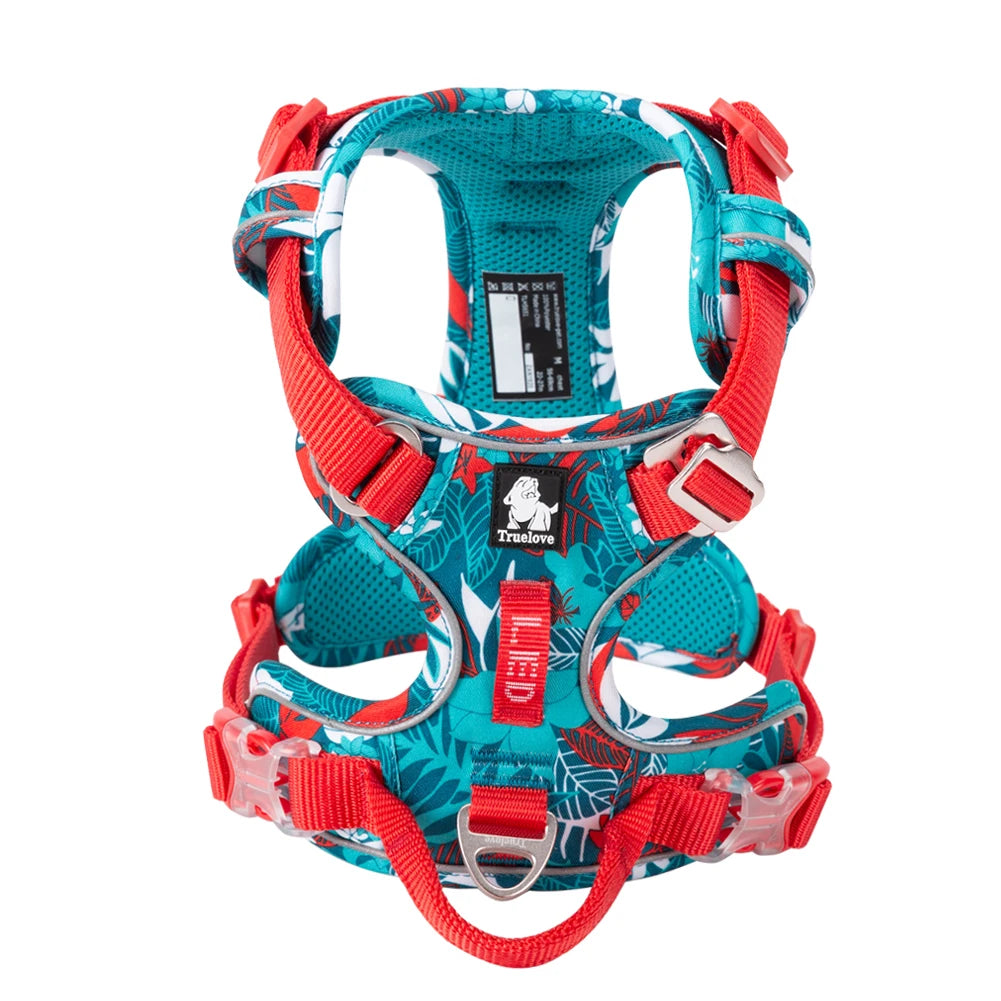 Truelove Reflective No Pull Adjustable Dog Harness for Training