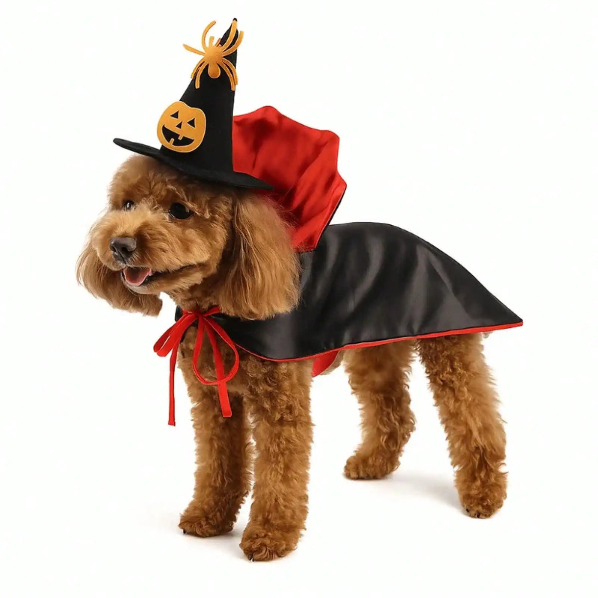 Adjustable Stand Collar Halloween Pet Costume Cape For Dogs