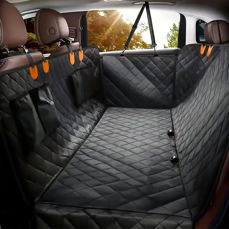 Waterproof Dog Car Seat Cover With Nonslip Hammock Protection
