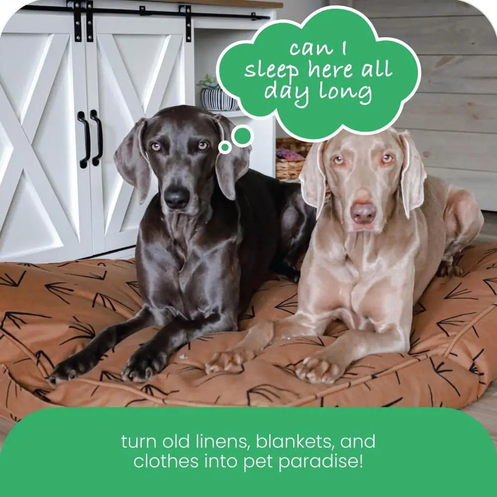 Durable Cotton Canvas Dog Bed Duvet Cover For Pets
