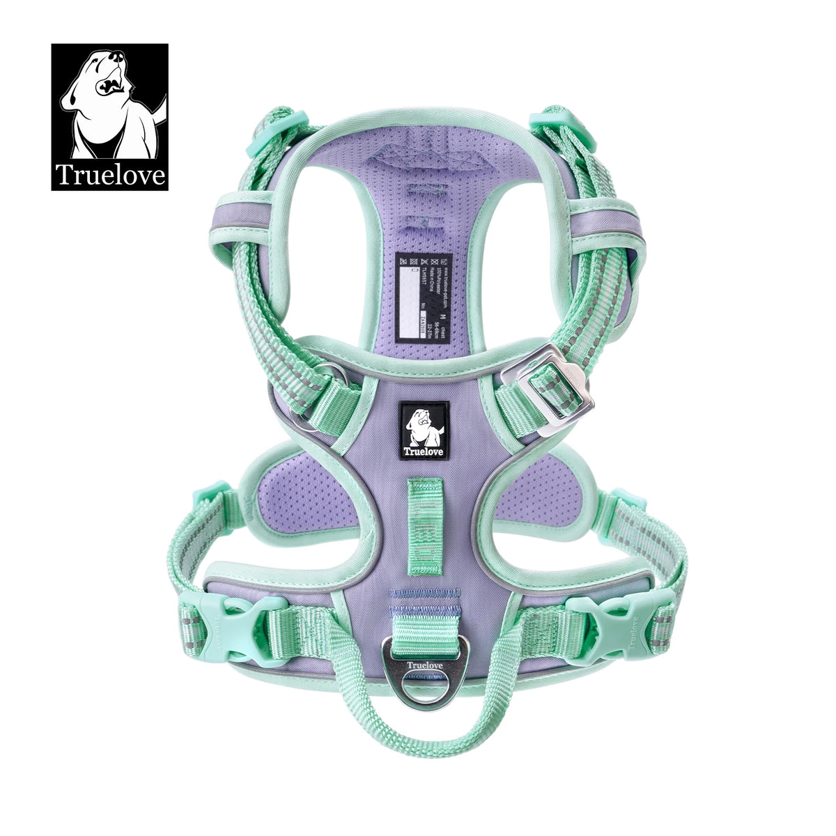 Truelove Reflective No Pull Adjustable Dog Harness for Training