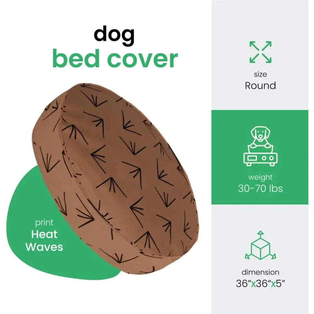 Durable Cotton Canvas Dog Bed Duvet Cover For Pets