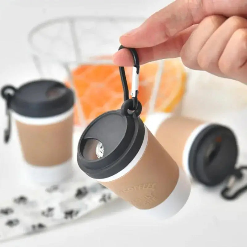 Portable Dog Waste Bag Dispenser With Creative Cup Design