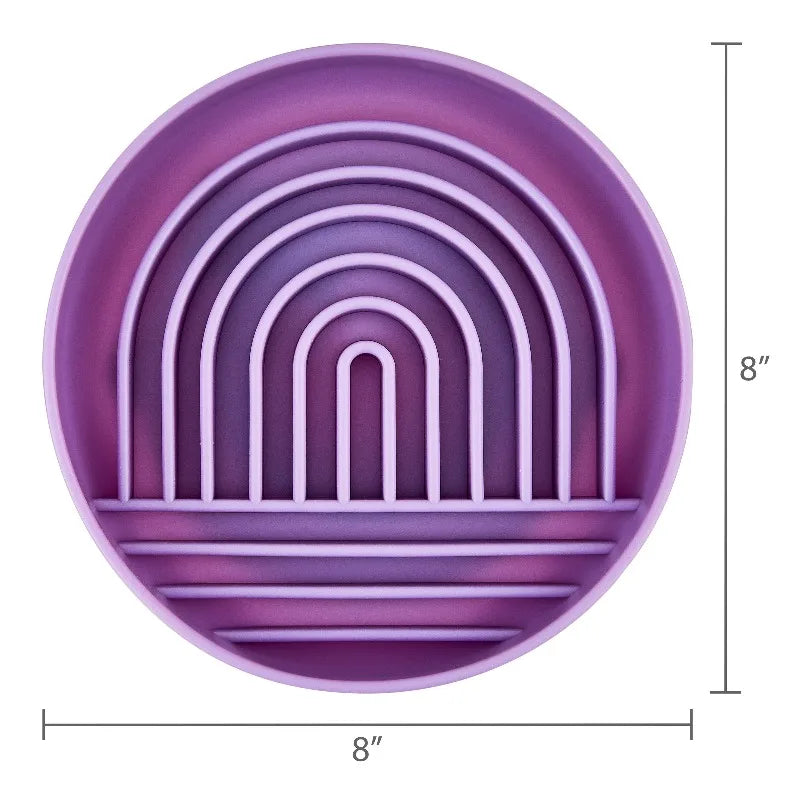 Silicone Slow Feeder Bowl for Pets Promotes Healthier Mealtimes
