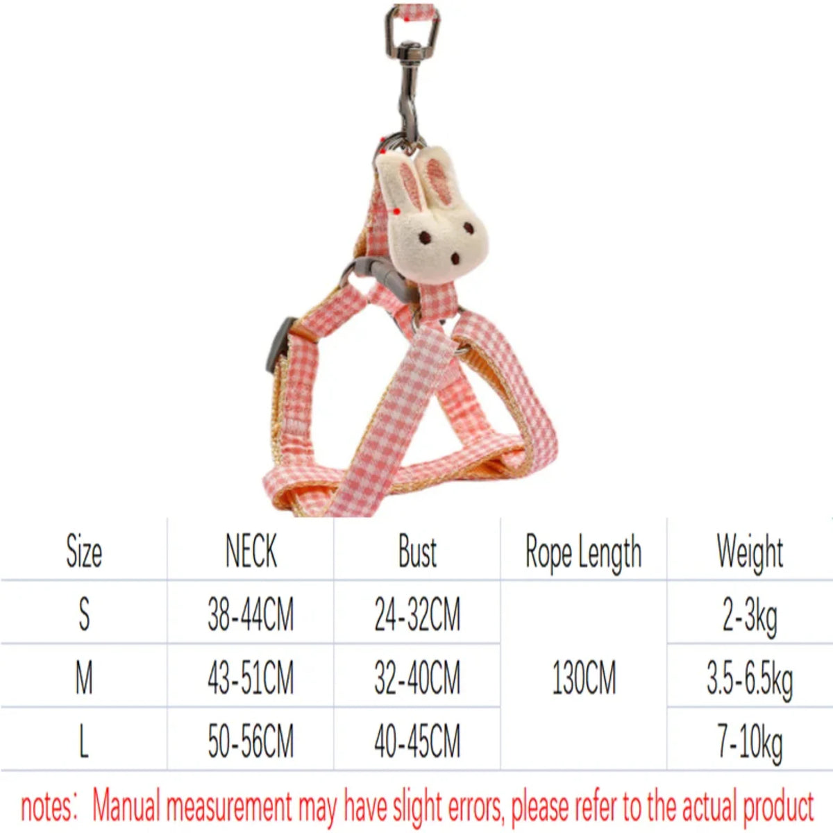Quick Release Nylon Vest Harness and Leash for Dogs