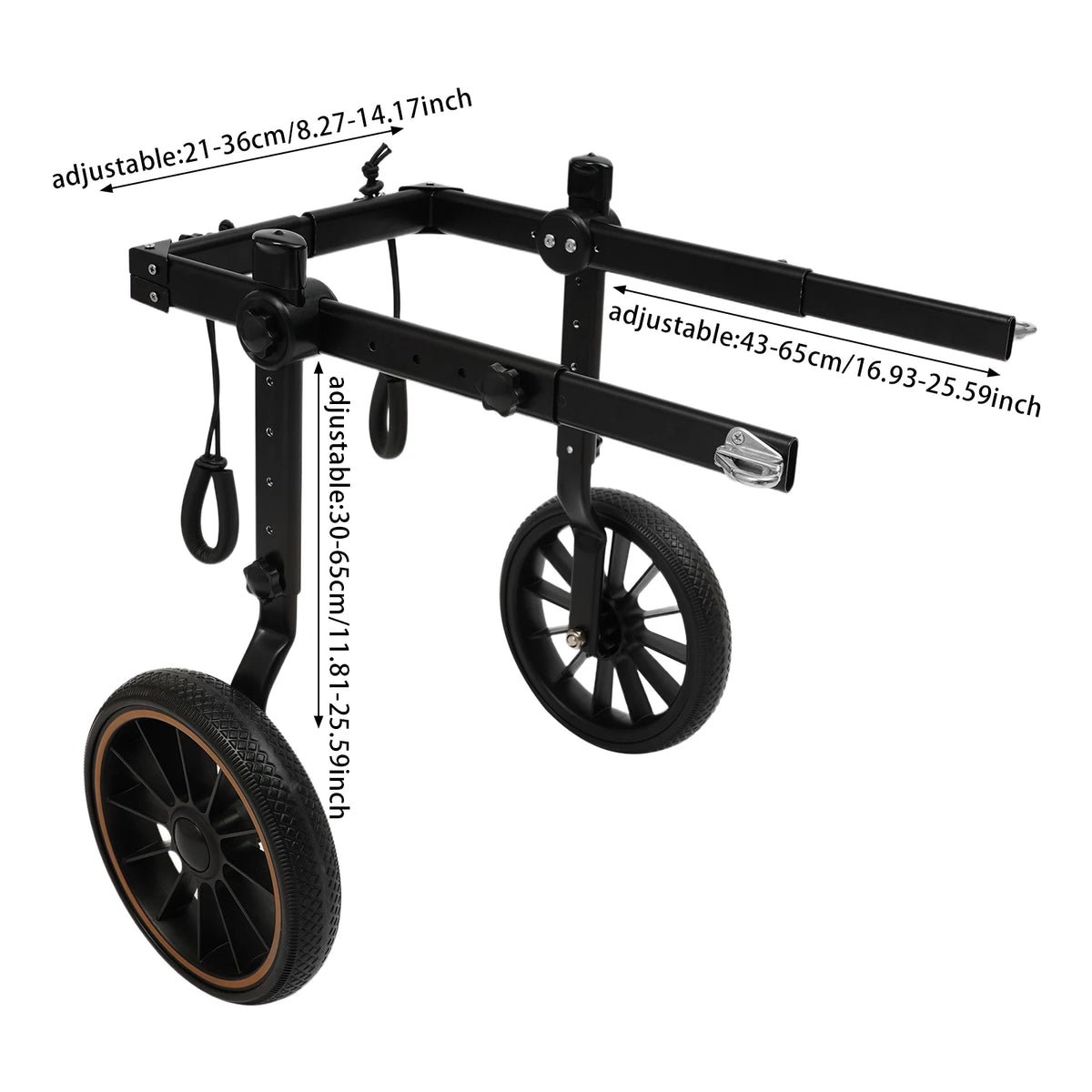 Bymaocar Dog Wheelchair Walking Aid for Senior and Disabled Dogs