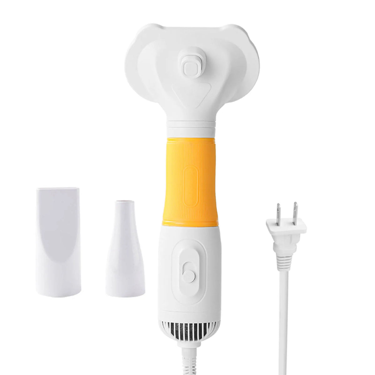Pet Hair Dryer Brush for Dog and Cat Grooming Tool with Adjustable Temperature