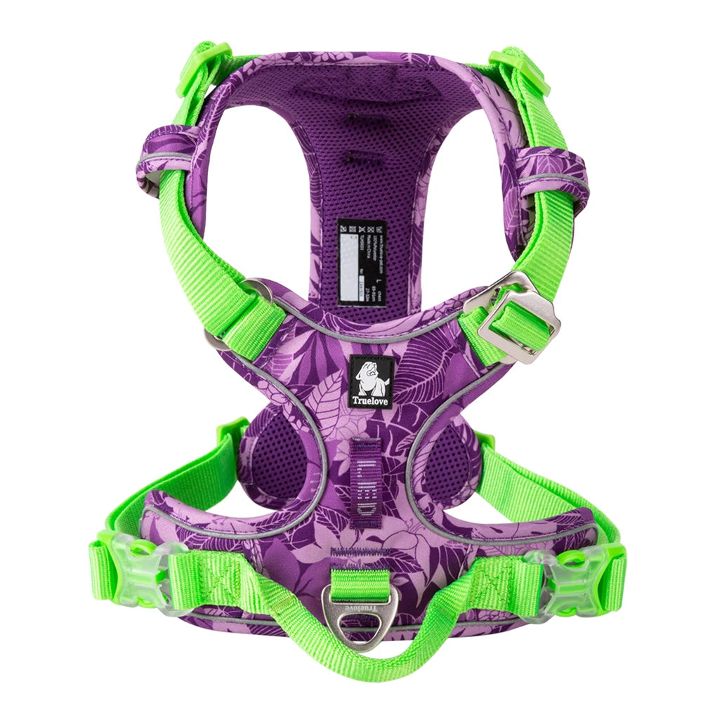 Truelove Reflective No Pull Adjustable Dog Harness for Training