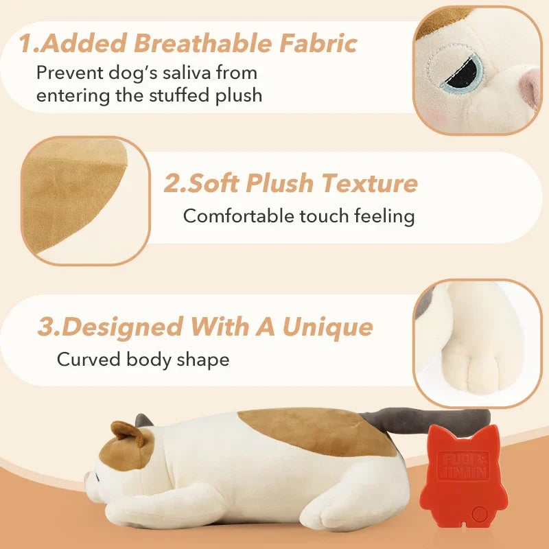 Puppy Heartbeat Plush Toy For Calming Dogs And Better Sleep