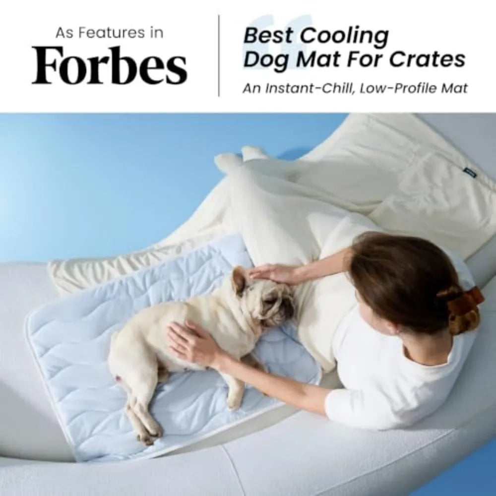 Bedsure Cooling Dog Mat With Breathable Washable Fabric