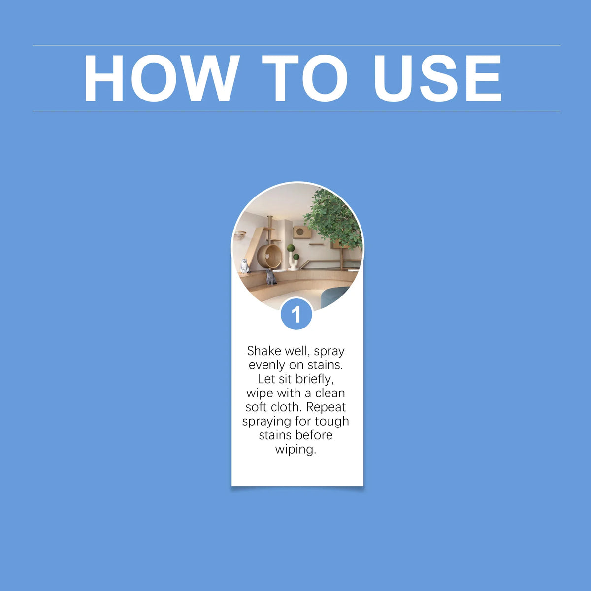 Gentle Pet Deodorizing Spray for Dogs and Cats Odor Control