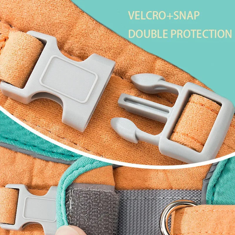 Reflective Vest Harness for Dogs and Cats for Night Walks