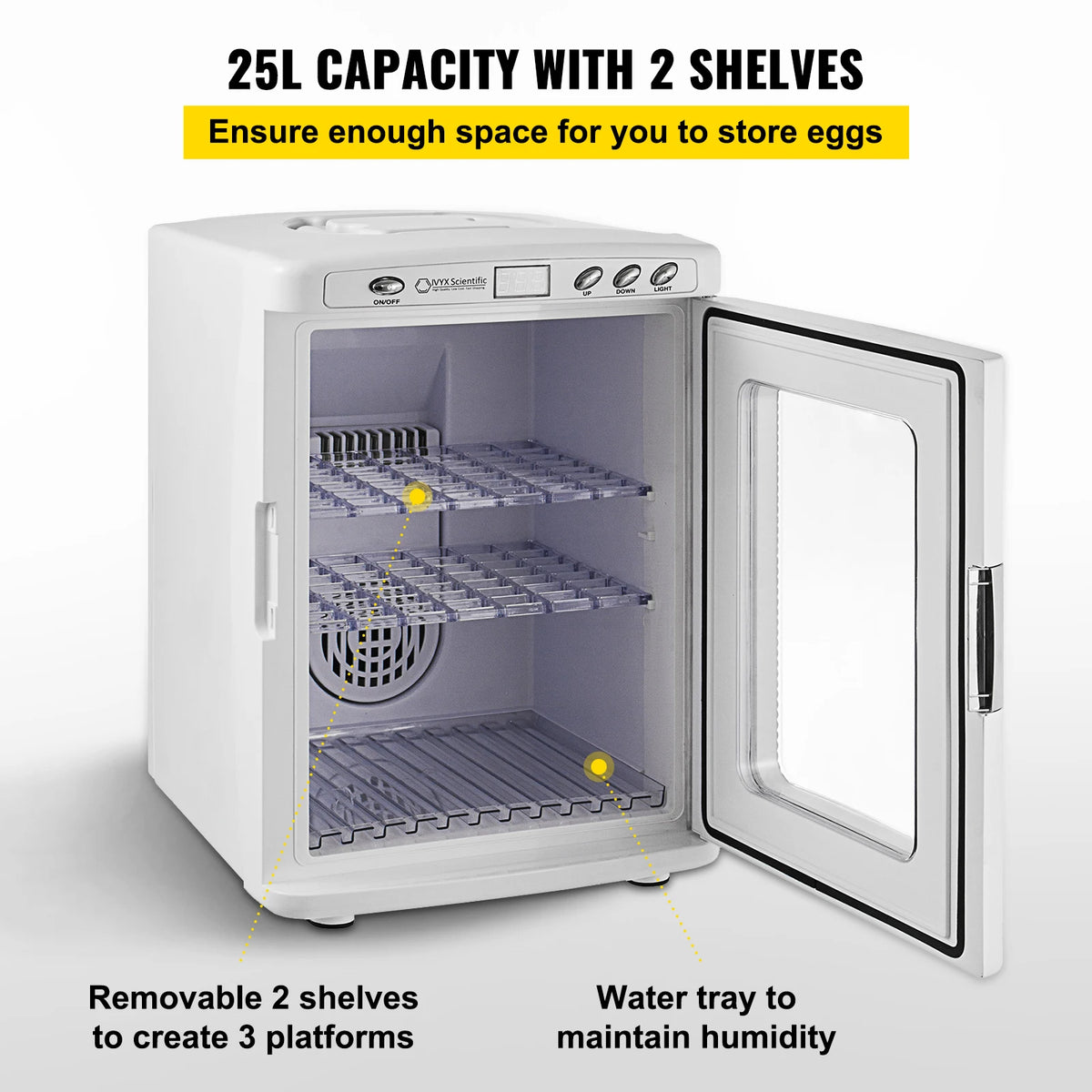 Automatic Reptile Egg Incubator With Thermostat for Snakes and Turtles