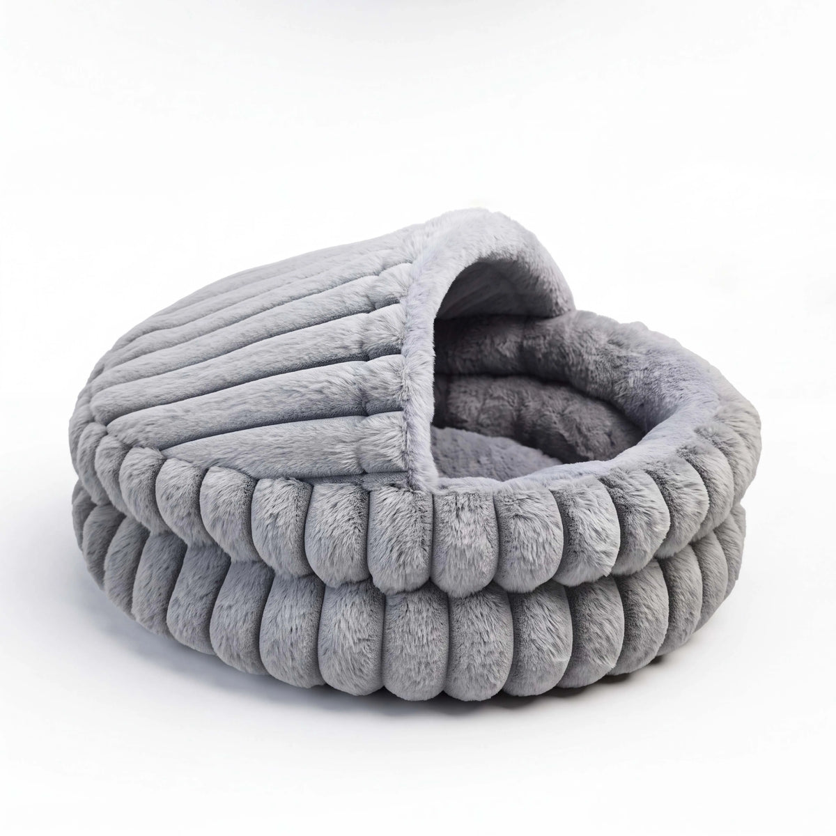 EliteZ Hooded Cat Cave Bed for a Cozy Indoor Pet Retreat
