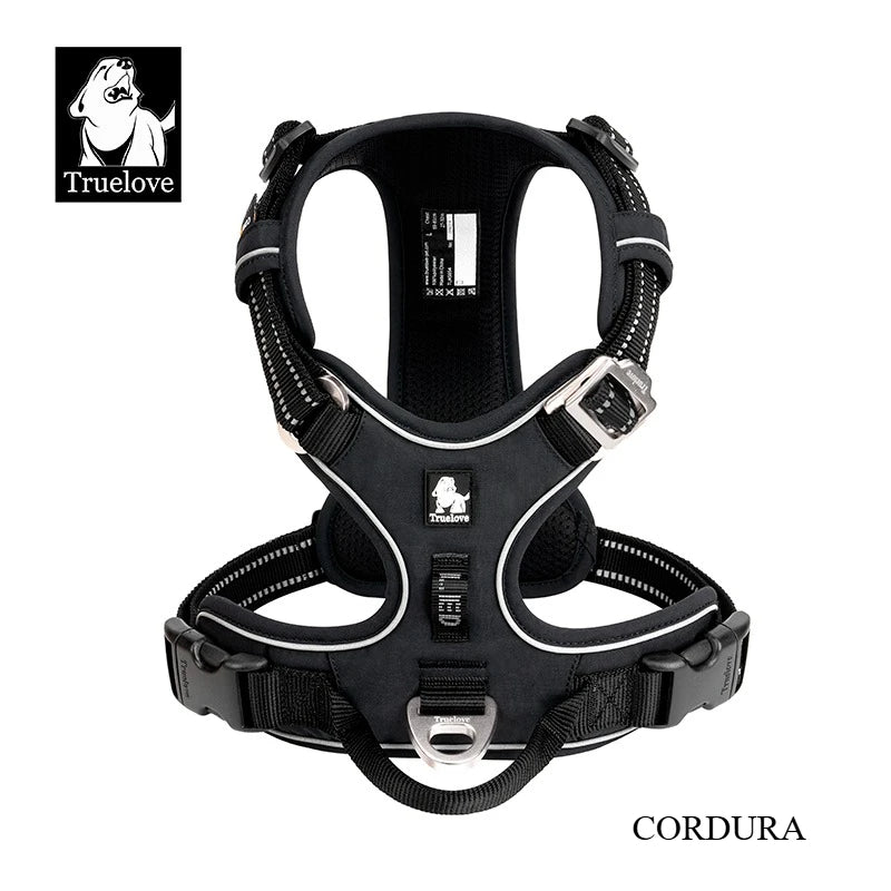 Truelove Reflective No Pull Adjustable Dog Harness for Training
