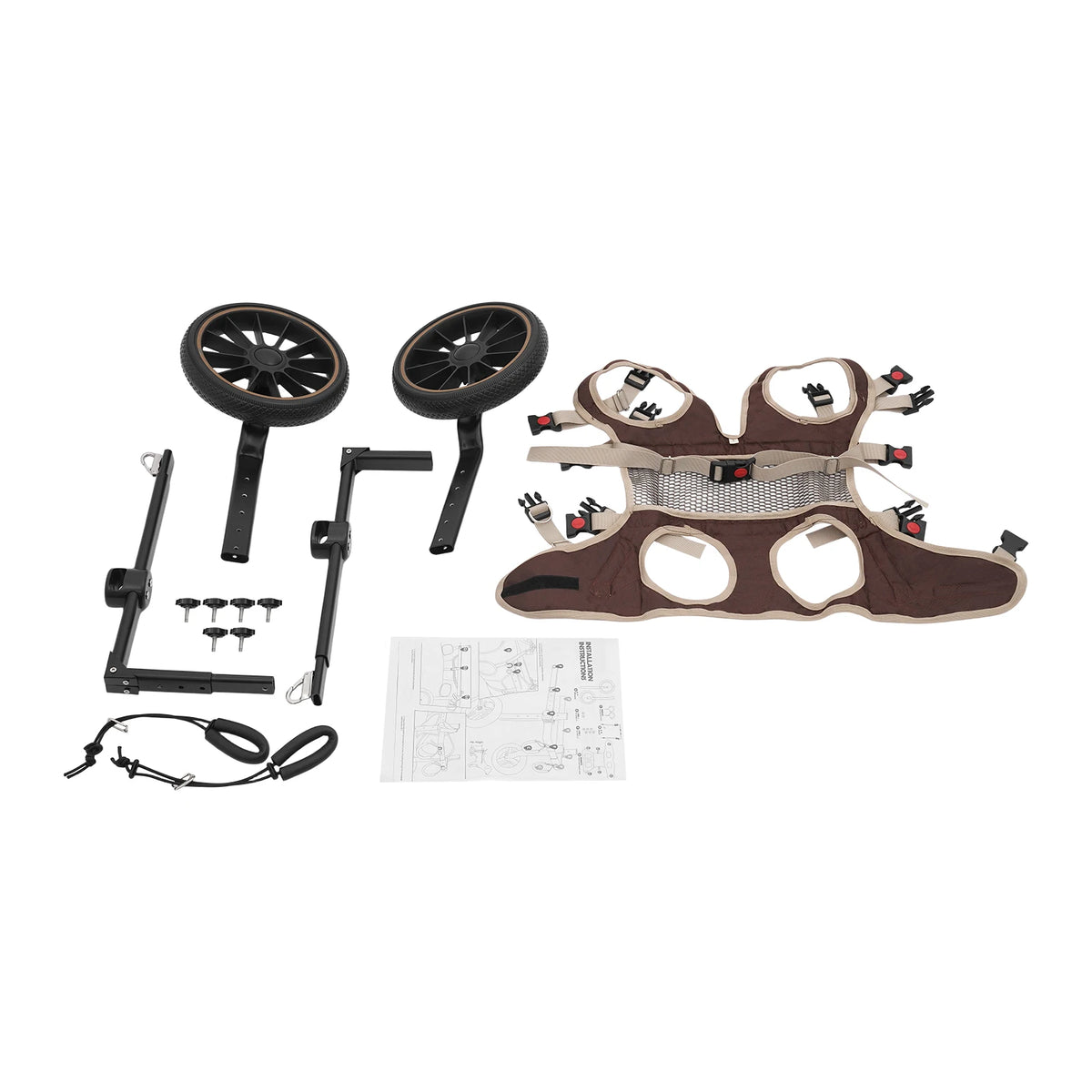 Bymaocar Dog Wheelchair Walking Aid for Senior and Disabled Dogs