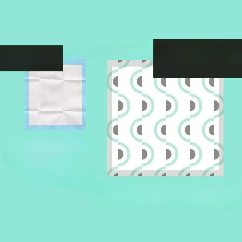 Smart Print Absorbent Dog Training Pads With Leak Free Wicking