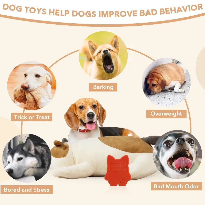 Puppy Heartbeat Plush Toy For Calming Dogs And Better Sleep