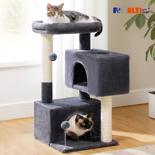 PAWZ Road Multi Level Cat Tree With Sisal Scratching Posts
