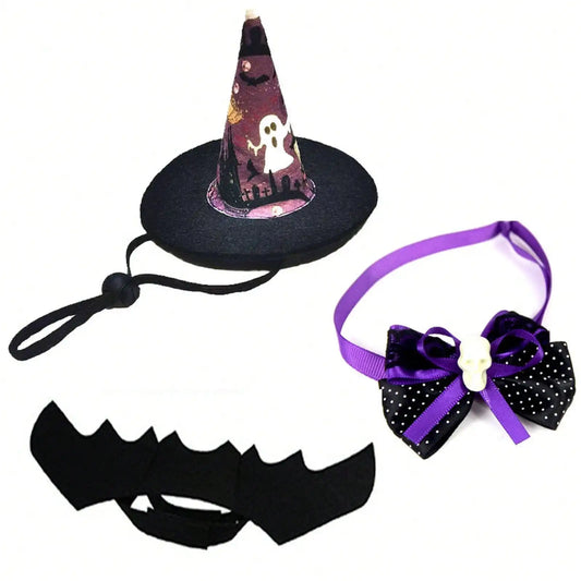 Halloween Pet Costume And Accessory Set For Fun Transformations