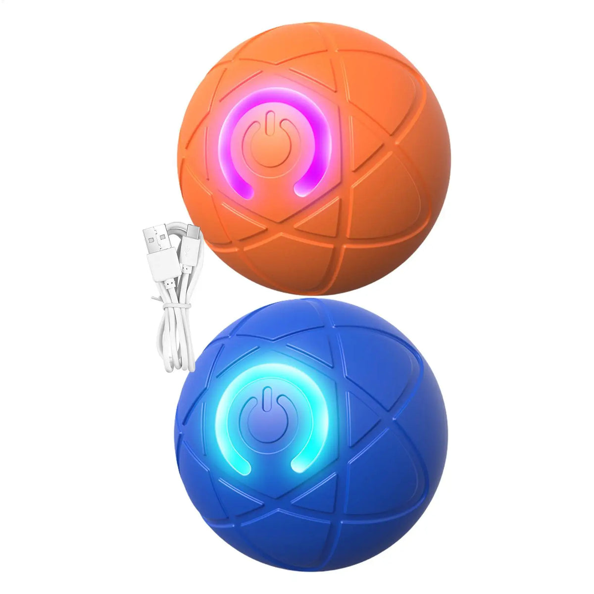 Interactive Plush Dog Toy For Aggressive Chewers Moving Ball