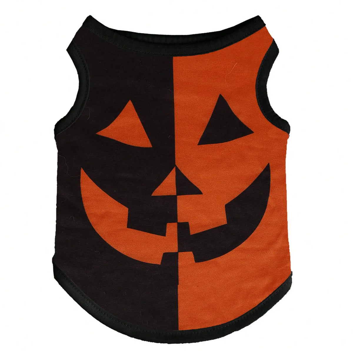Pumpkin Print Dog Costume Shirt For Holiday Parties And Festivals
