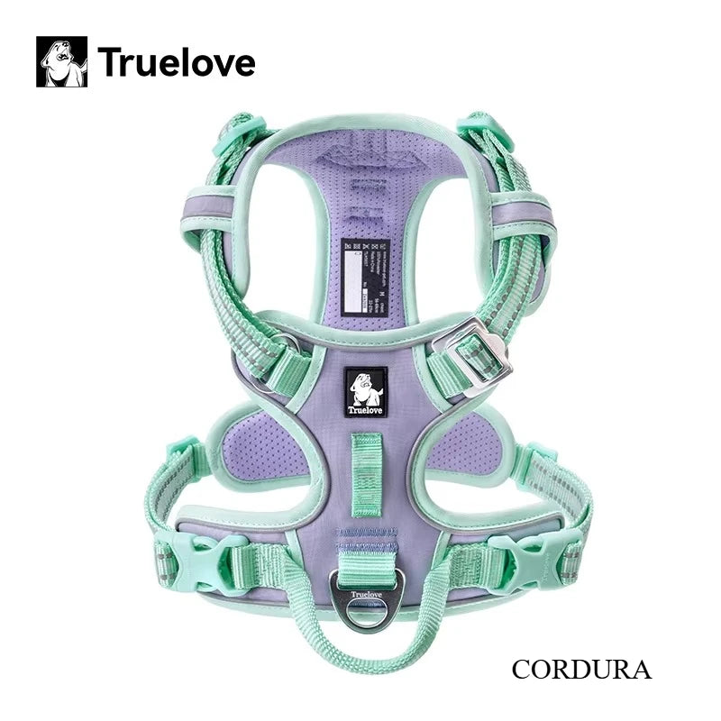 Truelove Reflective No Pull Adjustable Dog Harness for Training