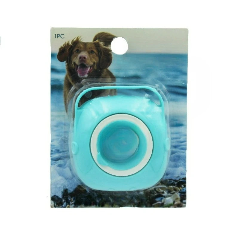 Fillable Pet Bath Massage Grooming Brush For Dogs And Cats