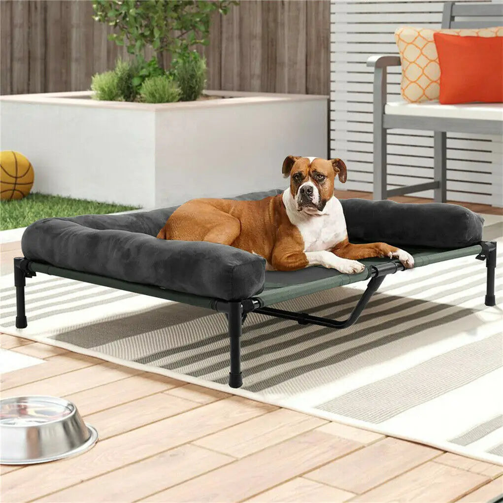 BINGOPAW Elevated Dog Bed With Cooling Breathable Mesh for Dogs