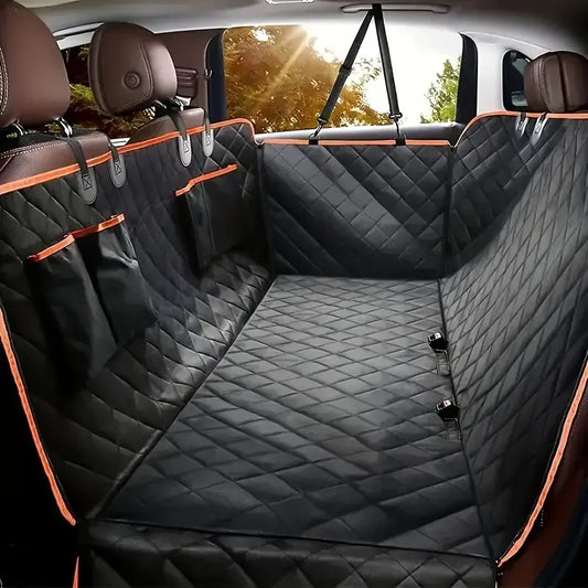 Waterproof Dog Car Seat Cover With Nonslip Hammock Protection