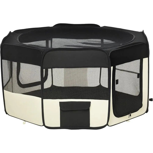 Portable Pet Playpen Tent For Dogs And Cats With Bag