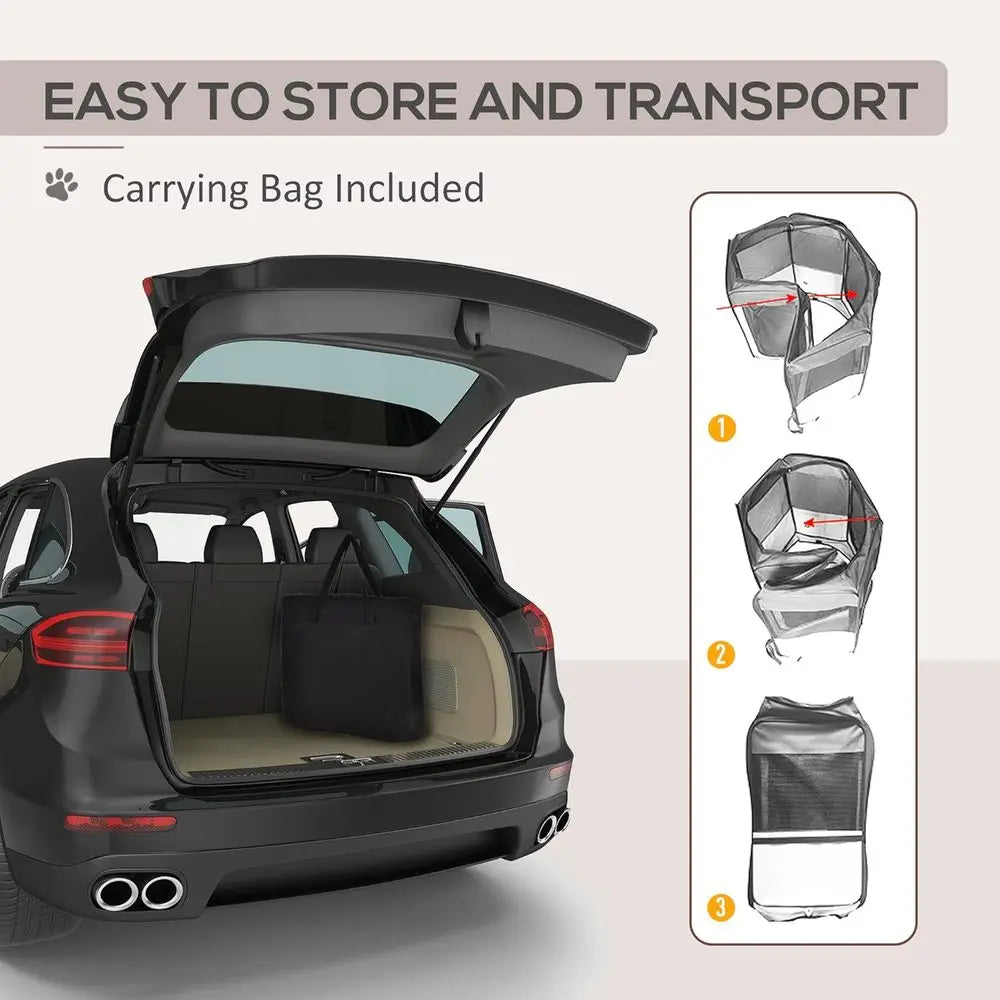 Portable Pet Playpen Tent For Dogs And Cats With Bag