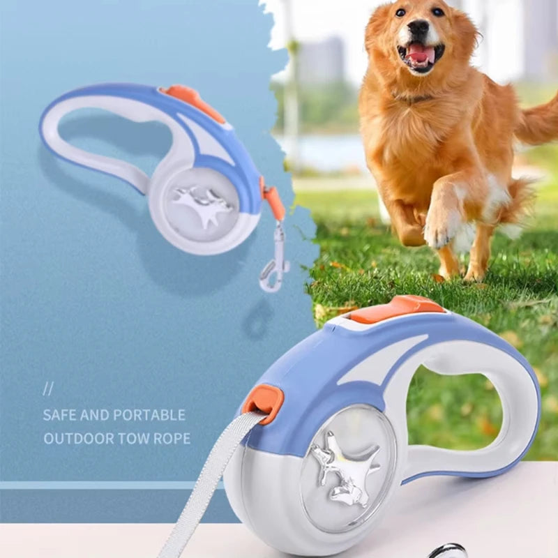 Automatic Retractable Dog Leash for Puppy Walking and Training