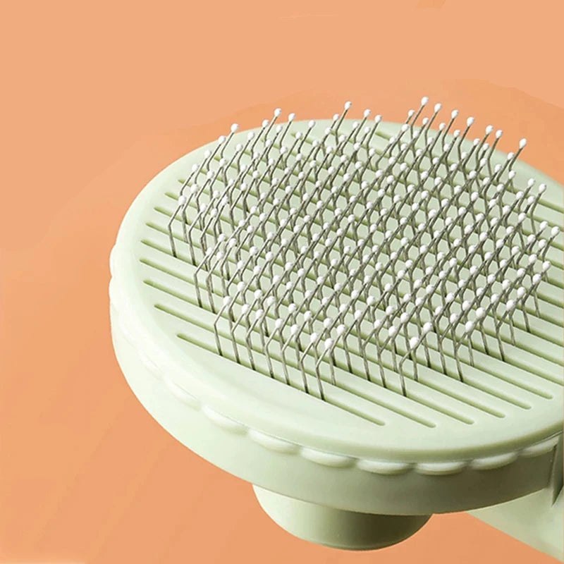 Self Cleaning Slicker Brush for Cat and Dog Hair Removal