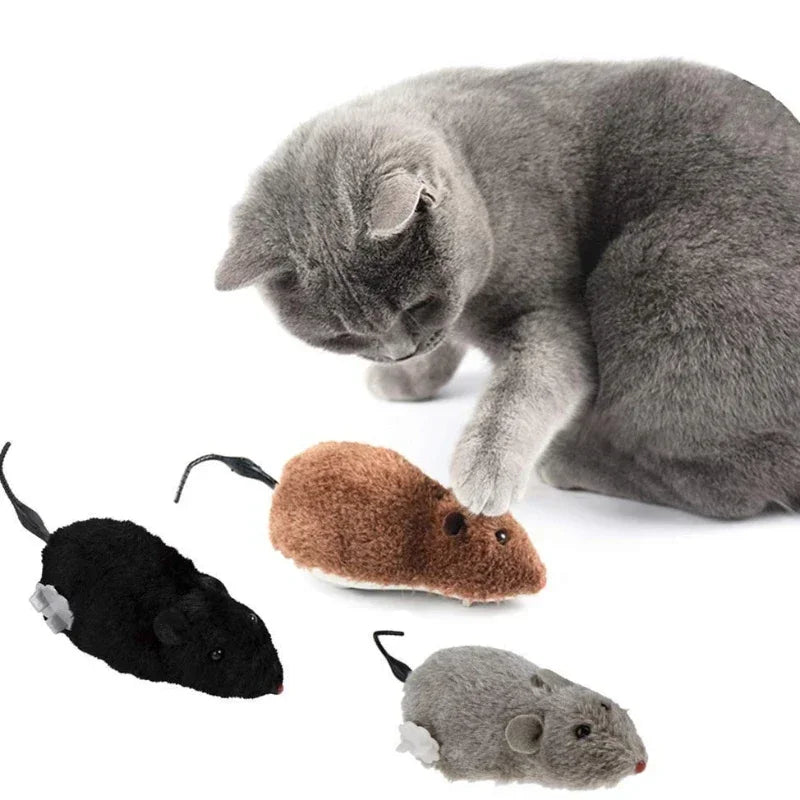 Automatic Swinging Tail Fan Toy For Cats And Dogs Interactive