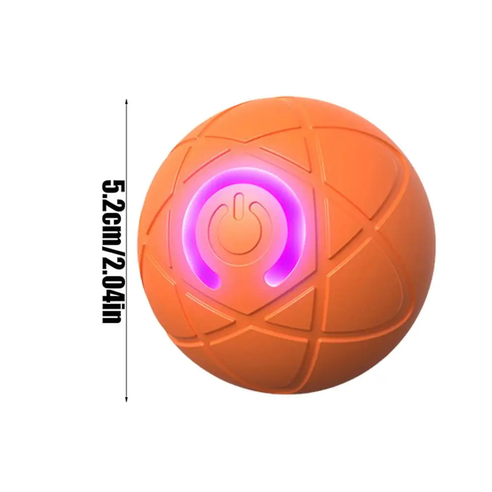 Interactive Plush Dog Toy For Aggressive Chewers Moving Ball