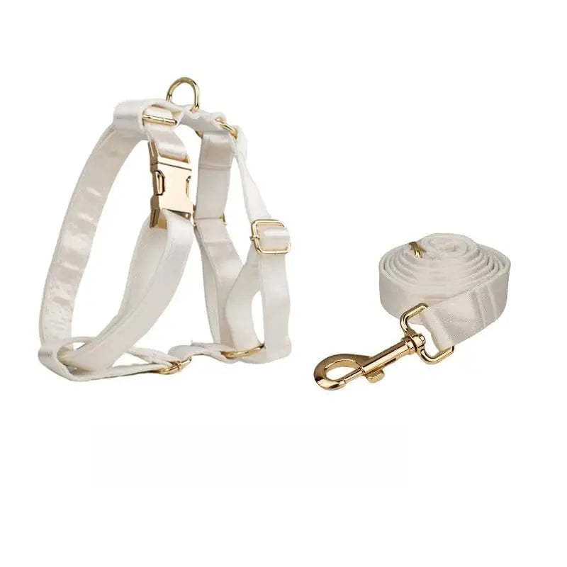 Adjustable Soft Dog Collar With Personalized Name Tag for Pets